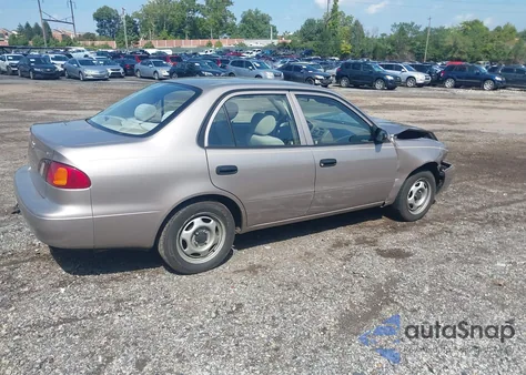 1999 Toyota Corolla Ve z USA, uszkodzony, nr VIN 2T1BR12E7XC141015